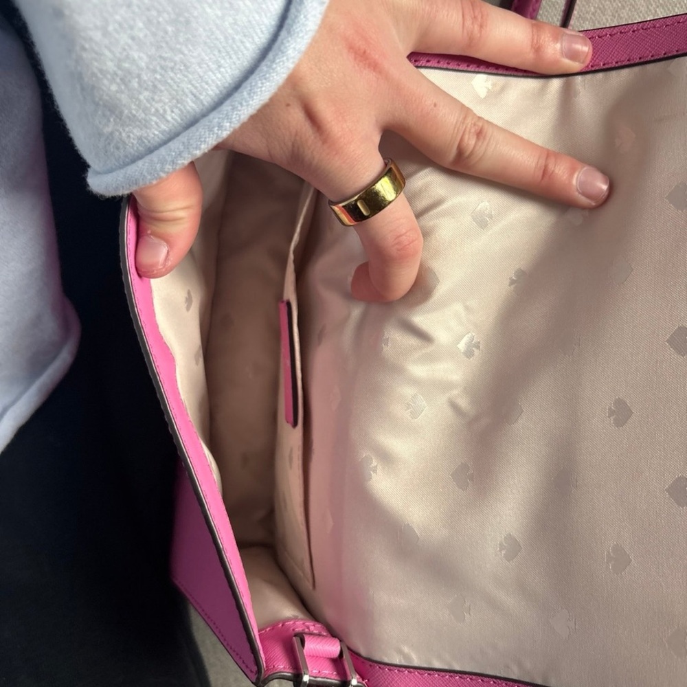 Kate Spade Vibrant Pink Crossbody Bag - Picture 3 of 4